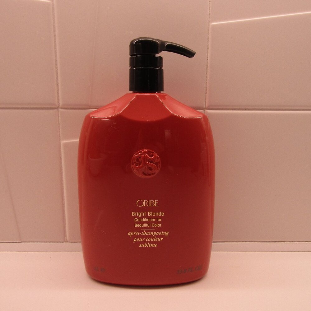 Oribe Bright Blonde Conditioner for Beautiful Color-- 33.8oz/1 Liter--With Pump
